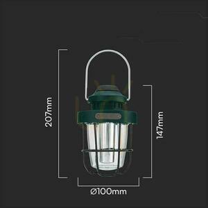 Lampa Kempingowa Przenośna V-TAC LED 3W IP44 Ładowanie USB-C Zmiana Barwy VT-9903D 2700K+6500K 230lm small 6