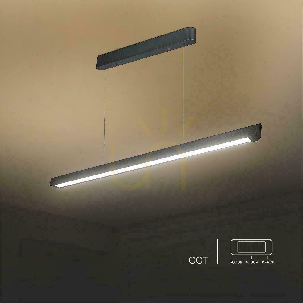 Sprawdź Oprawa V-TAC LED Linear SAMSUNG CHIP LIFUD Driver 36W 100st CCT Zwieszana 120cm Czarna VT-7-35 3000K-4000K-6400K 2880lm 5 Lat Gwarancji Oprawa V-TAC LED Linear SAMSUNG CHIP LIFUD Driver 36W 100st CCT Zwieszana 120cm Czarna VT-7-35 3000K-4000K-6400K 2880lm 5 Lat Gwarancji