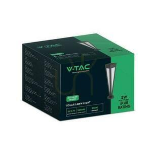 Słupek Ogrodowy Solarny V-TAC 3-5W LED IP65 Pilot 64cm Czarny VT-7654 3000K small 2