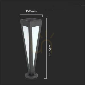 Słupek Ogrodowy Solarny V-TAC 3-5W LED IP65 Pilot 64cm Czarny VT-7654 3000K small 3
