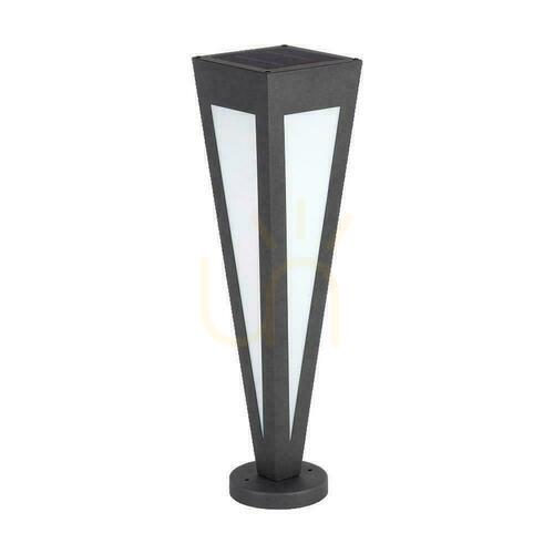 Sprawdź Słupek Ogrodowy Solarny V-TAC 3-5W LED IP65 Pilot 64cm Czarny VT-7654 3000K