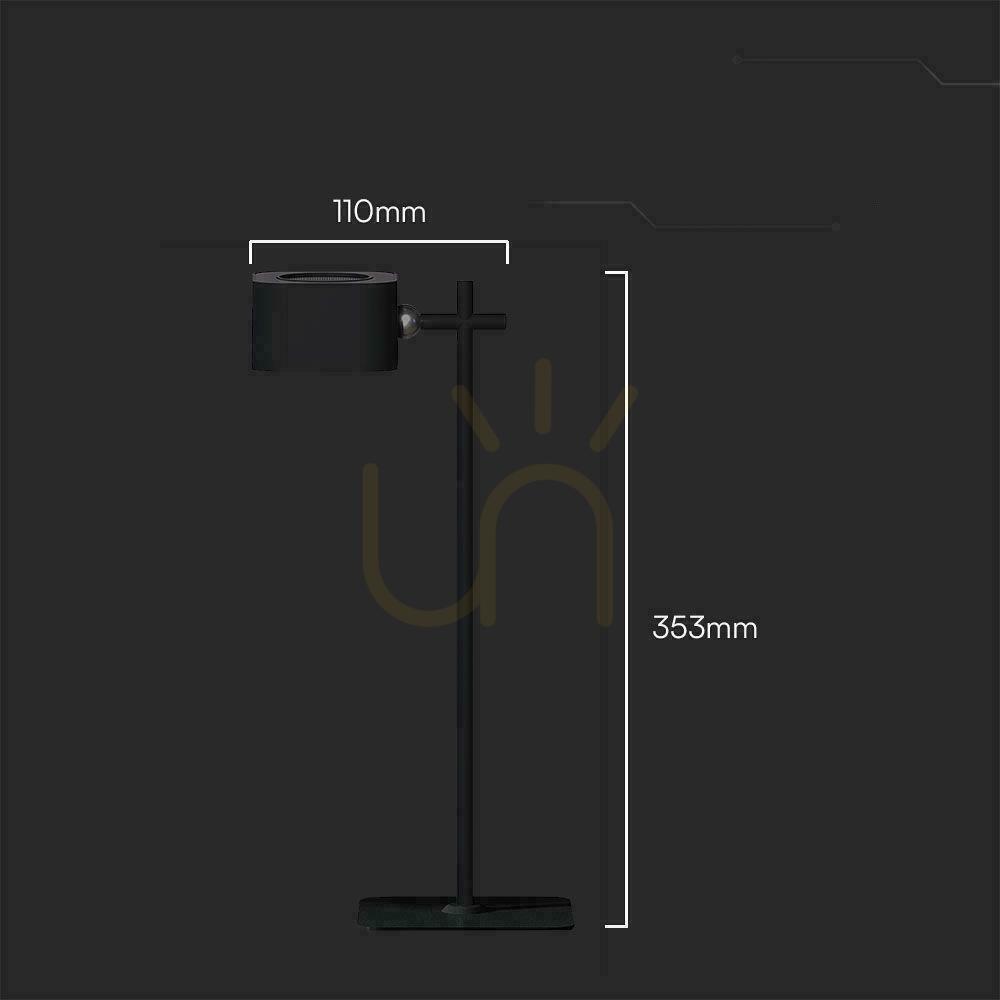 Zobacz Lampka Biurkowa V-TAC 4w1 35cm Kinkiet Klips Latarka 3W LED CCT Czarna VT-10115 3000K-6000K 300lm Lampka Biurkowa V-TAC 4w1 35cm Kinkiet Klips Latarka 3W LED CCT Czarna VT-10115 3000K-6000K 300lm