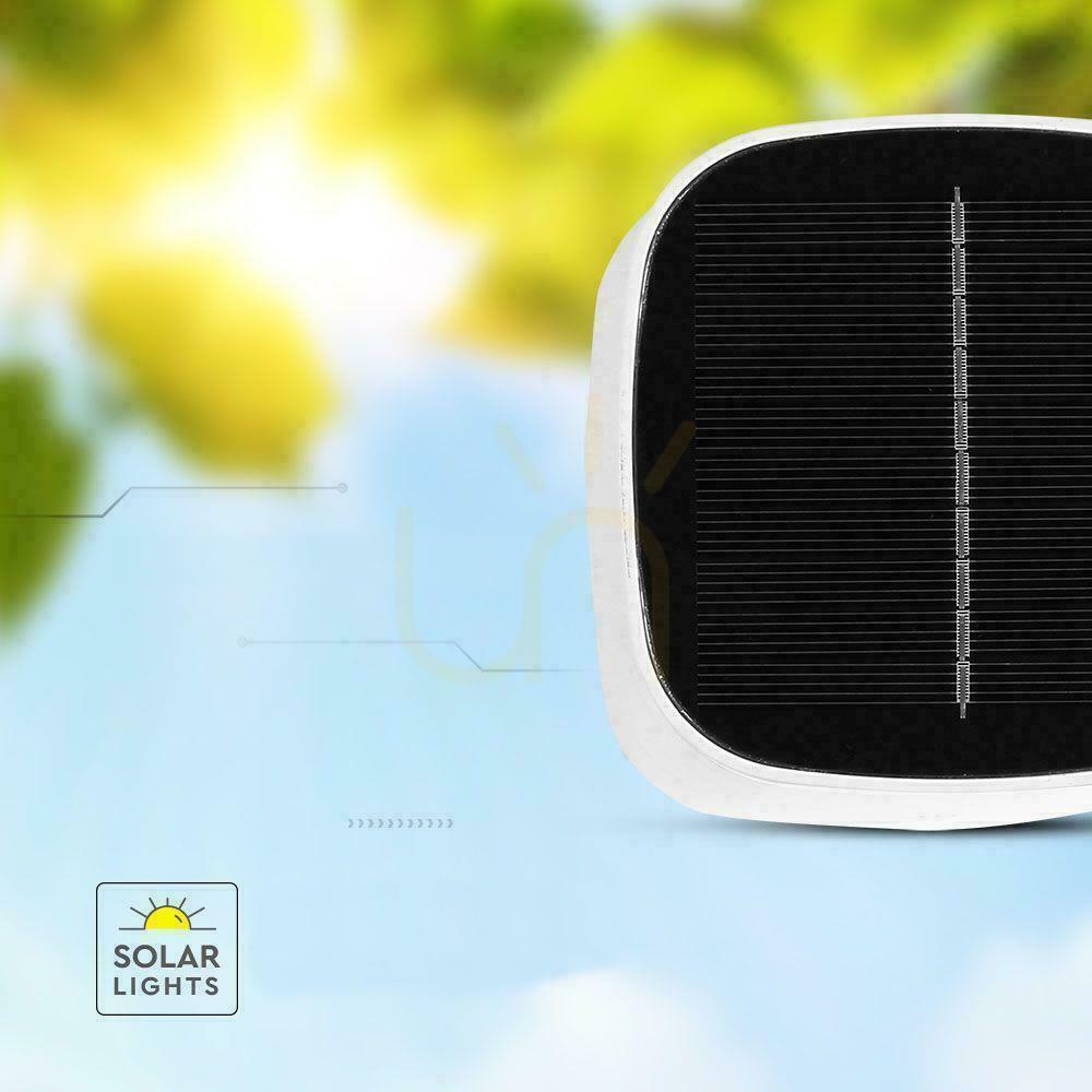 Pokaż Lampka Biurkowa Nocna Solarna V-TAC 5W CCT LED 35cm Ładowanie USB-C Ściemnianie Biała VT-10116 3000K-6000K 400lm Lampka Biurkowa Nocna Solarna V-TAC 5W CCT LED 35cm Ładowanie USB-C Ściemnianie Biała VT-10116 3000K-6000K 400lm