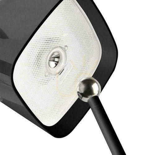 Sprawdź Lampka Biurkowa Nocna Solarna V-TAC 5W CCT LED 35cm Ładowanie USB-C Ściemnianie Czarna VT-10116 3000K-6000K 400lm