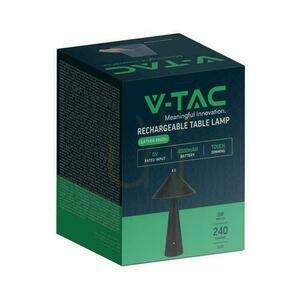 Lampka Biurkowa Nocna V-TAC 3W LED 33cm CCT Ładowanie USB-C Ściemnianie Czarna Skóra VT-10117 3000K-6000K 240lm 4 Lampka Biurkowa Nocna V-TAC 3W LED 33cm CCT Ładowanie USB-C Ściemnianie Czarna Skóra VT-10117 3000K-6000K 240lm small 4