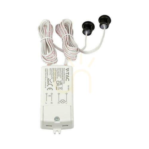 Sprawdź Czujnik Ruchu V-TAC na Ruch Ręki max.500W Dwa Sensory VT-81012 5 Lat Gwarancji