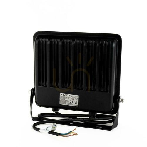 Sprawdź Projektor LED V-TAC 100W 100Lm/W Przewód 1mb SAMSUNG CHIP Czarny VT-44104 4000K 8700lm 5 Lat Gwarancji