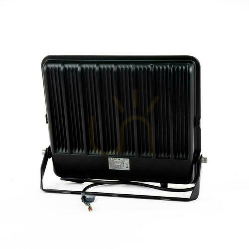 Sprawdź Projektor LED V-TAC 200W 100Lm/W Przewód 1mb SAMSUNG CHIP Czarny VT-44204 6500K 17540lm 5 Lat Gwarancji