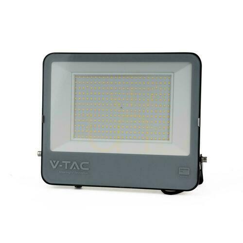 Sprawdź Projektor LED V-TAC 200W 100Lm/W Przewód 1mb SAMSUNG CHIP Czarny VT-44204 6500K 17540lm 5 Lat Gwarancji