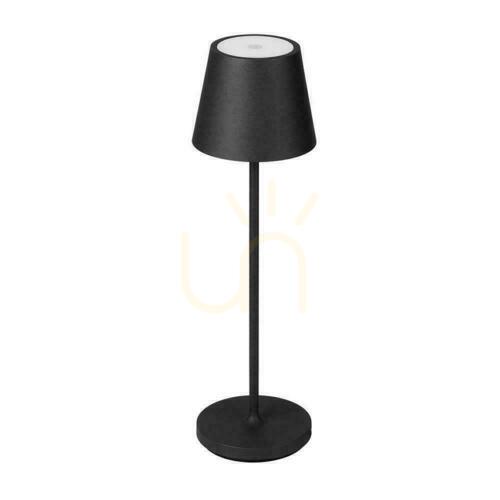 Sprawdź Lampka Biurkowa Nocna V-TAC 1,5W LED Ładowanie Ściemnianie IP54 Czarna VT-7997 3000K 150lm