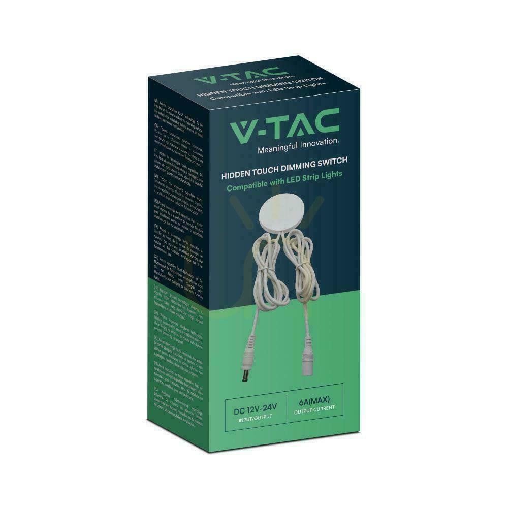 Zobacz Włącznik Dotykowy Ukryty Podblatowy Meblowy V-TAC Biały VT-2412 Włącznik Dotykowy Ukryty Podblatowy Meblowy V-TAC Biały VT-2412