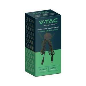 Włącznik Dotykowy Ukryty Podblatowy Meblowy V-TAC Czarny VT-2412 small 1
