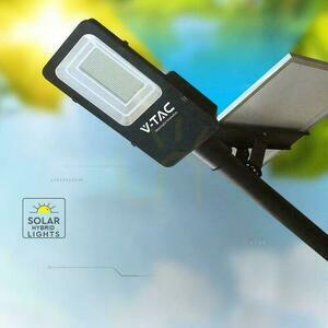 Oprawa Uliczna Solarna Hybrydowa V-TAC 50W LED VT-ST201 4000K 4000lm small 4
