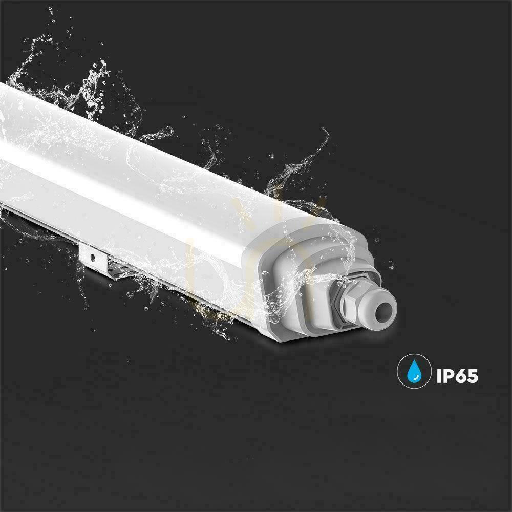 Wyświetl Oprawa Hermetyczna LED V-TAC SAMSUNG CHIP GT-SERIES 120cm 36W 120Lm/W VT-12035 4000K 4320lm 3 Lata Gwarancji Oprawa Hermetyczna LED V-TAC SAMSUNG CHIP GT-SERIES 120cm 36W 120Lm/W VT-12035 4000K 4320lm 3 Lata Gwarancji