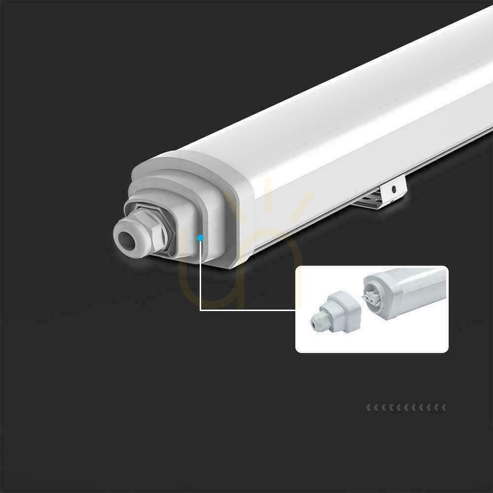 Obejrzyj Oprawa Hermetyczna LED V-TAC SAMSUNG CHIP GT-SERIES 60cm 18W 120Lm/W VT-12017 4000K 2160lm 3 Lata Gwarancji Oprawa Hermetyczna LED V-TAC SAMSUNG CHIP GT-SERIES 60cm 18W 120Lm/W VT-12017 4000K 2160lm 3 Lata Gwarancji