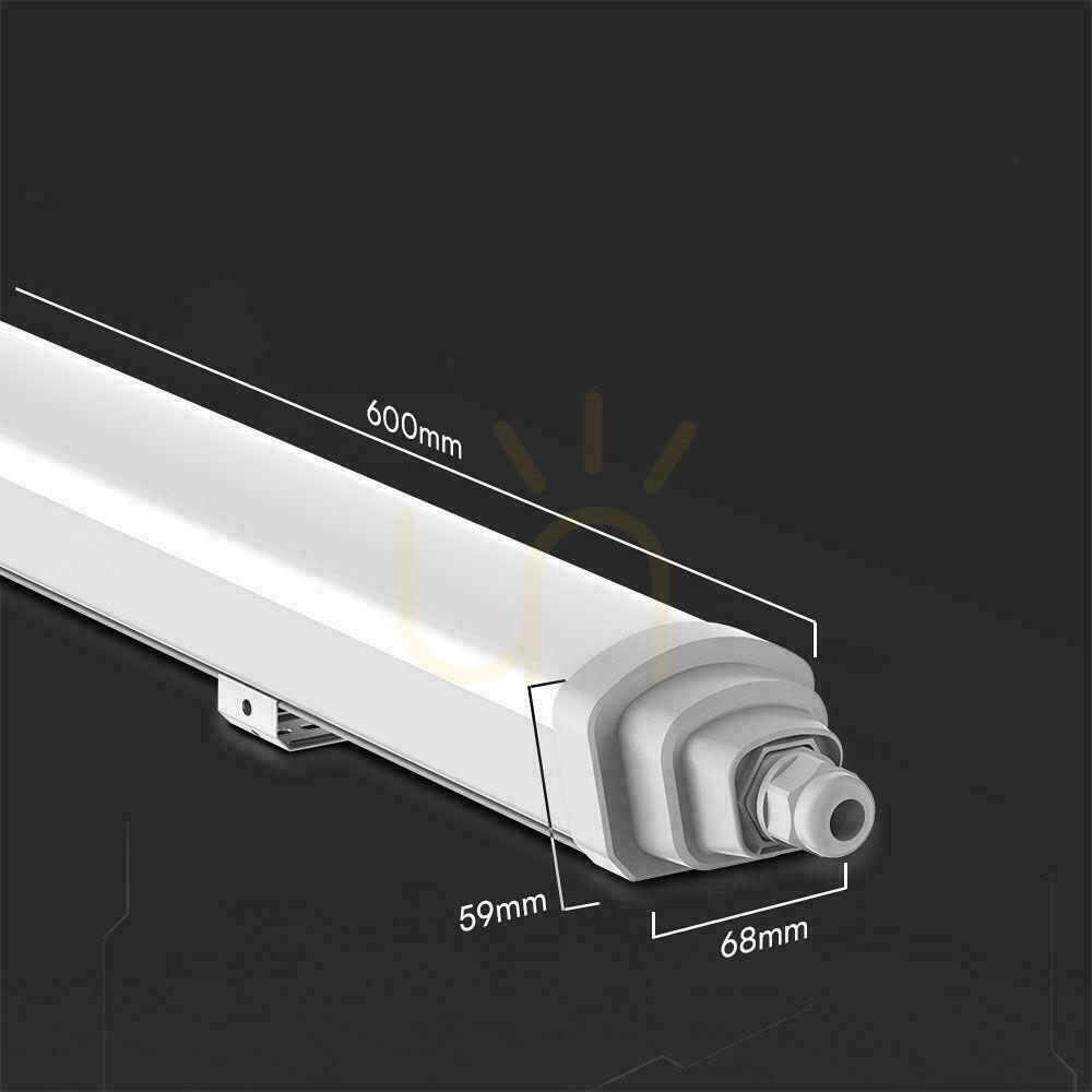 Pokaż Oprawa Hermetyczna LED V-TAC SAMSUNG CHIP GT-SERIES 60cm 18W 120Lm/W VT-12017 4000K 2160lm 3 Lata Gwarancji Oprawa Hermetyczna LED V-TAC SAMSUNG CHIP GT-SERIES 60cm 18W 120Lm/W VT-12017 4000K 2160lm 3 Lata Gwarancji