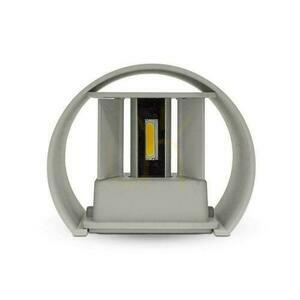 Oprawa Ścienna 6W V-TAC Góra Dół Regulowana Szary Okrągły IP65 Bridgelux VT-756 4000K 700lm 1 Oprawa Ścienna 6W V-TAC Góra Dół Regulowana Szary Okrągły IP65 Bridgelux VT-756 4000K 700lm small 1