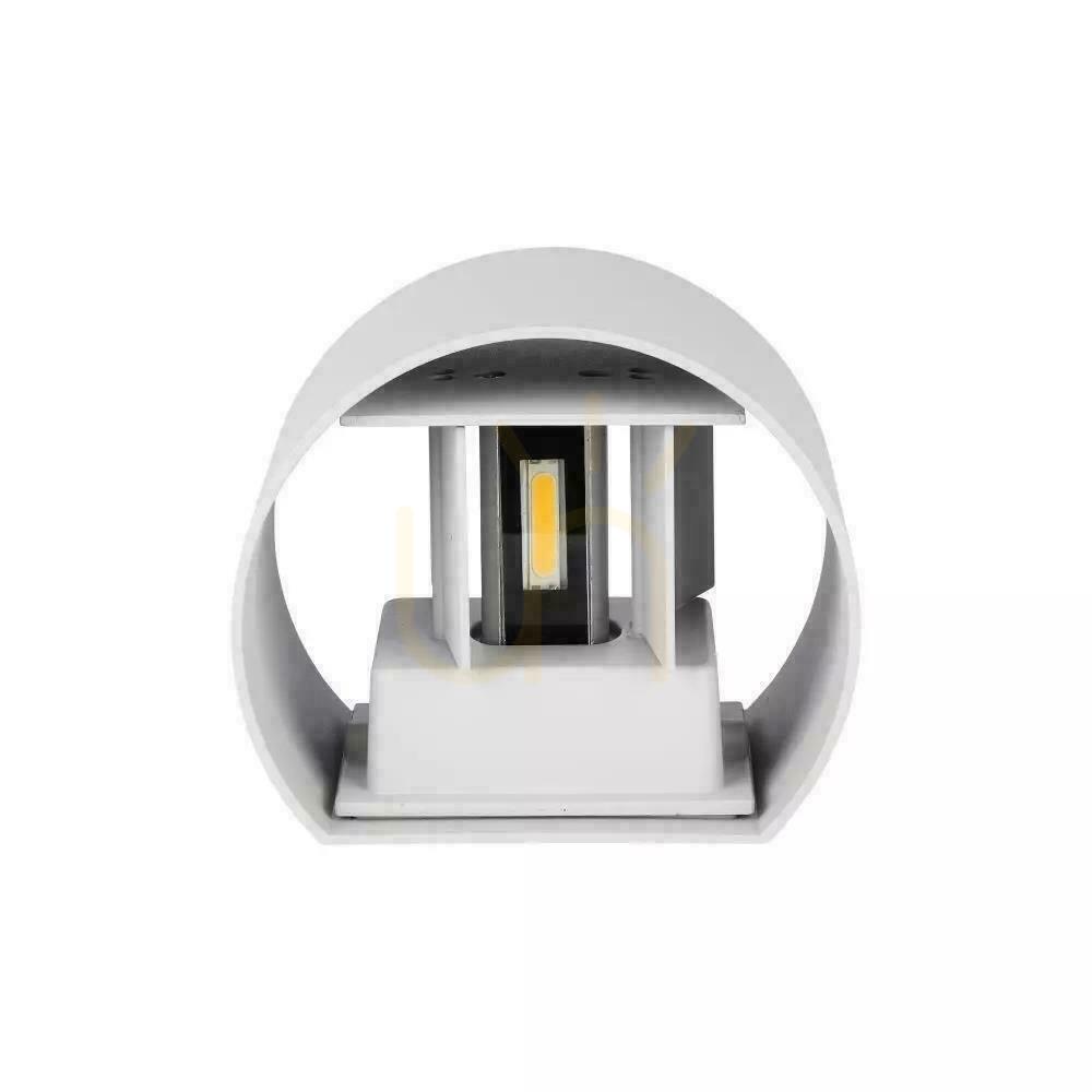 Wyświetl Oprawa Ścienna 6W V-TAC Góra Dół Regulowana Szary Okrągły IP65 Bridgelux VT-756 4000K 700lm Oprawa Ścienna 6W V-TAC Góra Dół Regulowana Szary Okrągły IP65 Bridgelux VT-756 4000K 700lm
