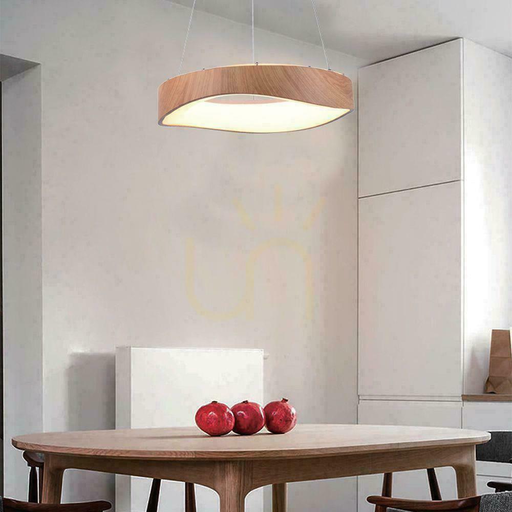 Obejrzyj Oprawa Zwieszana V-TAC LED 25W DREWNO fi. 50cm VT-7974 3000K 2800lm Oprawa Zwieszana V-TAC LED 25W DREWNO fi. 50cm VT-7974 3000K 2800lm