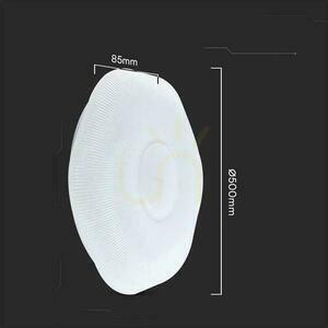 Plafon V-TAC 30W/60W PLUM fi.50cm CCT Pilot TIMER VT-8562 3000K-6500K 6000lm small 5