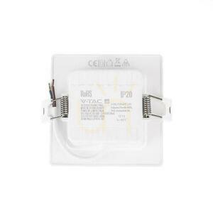 Panel Wpuszczany V-TAC 3W LED SAMSUNG CHIP Kwadrat 90x90mm VT-61003SQ-S 4000K 330lm small 2