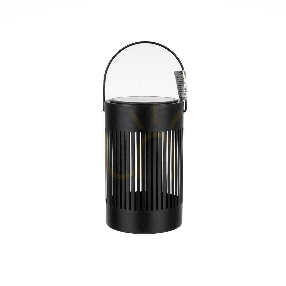 Zobacz Przenośna Lampa Solarna V-TAC 0,5W LED IP44 Czarna 12x20cm VT-7994 3000K 21lm Przenośna Lampa Solarna V-TAC 0,5W LED IP44 Czarna 12x20cm VT-7994 3000K 21lm