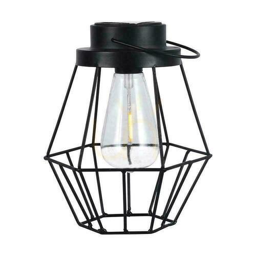Sprawdź Przenośna Lampa Solarna V-TAC LED IP44 Czarna 18x21cm VT-7995 2700K 8lm