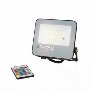 Projektor LED V-TAC 30W Czarny IP65 Pilot VT-44034 RGB+6500K 2310lm small 3
