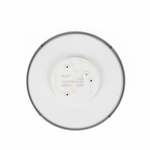 Sprawdź Plafon V-TAC VT-8624 LED 24 W okrągły ⌀29 cm biały 3000 K IP44