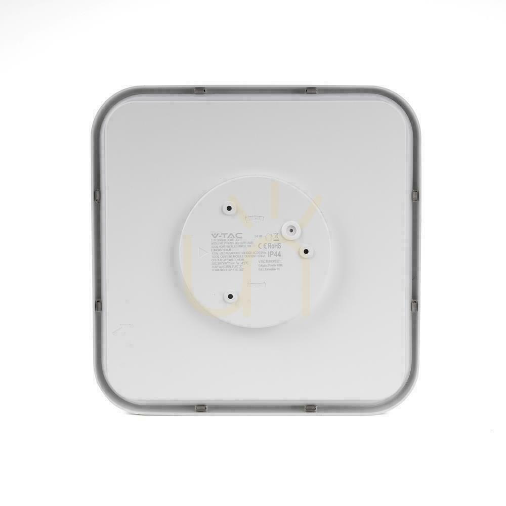 Zobacz Plafon V-TAC 18W LED SAMSUNG CHIP Kwadrat 25x25cm Natynkowy IP44 Biały VT-8618 3000K 1830lm 5 Lat Gwarancji Plafon V-TAC 18W LED SAMSUNG CHIP Kwadrat 25x25cm Natynkowy IP44 Biały VT-8618 3000K 1830lm 5 Lat Gwarancji