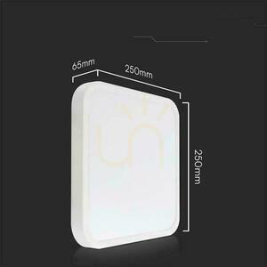 Plafon V-TAC 18W LED SAMSUNG CHIP Kwadrat 25x25cm Natynkowy IP44 Biały VT-8618 3000K 1830lm 5 Lat Gwarancji 3 Plafon V-TAC 18W LED SAMSUNG CHIP Kwadrat 25x25cm Natynkowy IP44 Biały VT-8618 3000K 1830lm 5 Lat Gwarancji small 3
