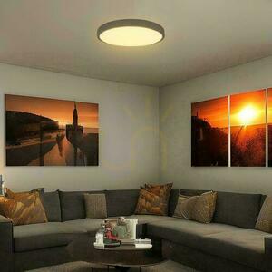 Plafon V-TAC 36W LED SAMSUNG CHIP Okrągły 35cm Natynkowy IP44 Czarny VT-8630B 4000K 3820lm 5 Lat Gwarancji small 8