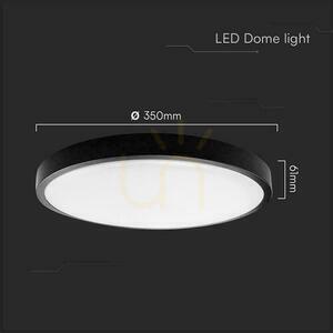 Plafon V-TAC 36W LED SAMSUNG CHIP Okrągły 35cm Natynkowy IP44 Czarny VT-8630B 6500K 3820lm 5 Lat Gwarancji small 3