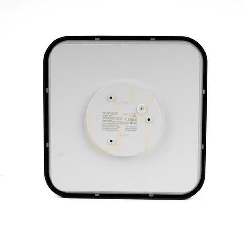 Sprawdź Plafon V-TAC 18W LED SAMSUNG CHIP Kwadrat 25x25cm Natynkowy IP44 Czarny VT-8618B 4000K 1830lm 5 Lat Gwarancji