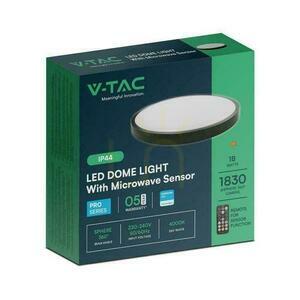 Plafon V-TAC 18W LED SAMSUNG CHIP Okrągły 30cm Natynkowy Pilot Czujnik Ruchu IP44 Czarny VT-8618S 4000K 1830lm 5 Lat Gwarancji 3 Plafon V-TAC 18W LED SAMSUNG CHIP Okrągły 30cm Natynkowy Pilot Czujnik Ruchu IP44 Czarny VT-8618S 4000K 1830lm 5 Lat Gwarancji small 3