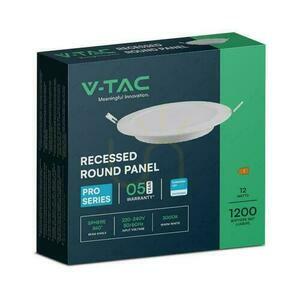 Panel Wpuszczany V-TAC 12W LED SAMSUNG CHIP Okrągły 170x28mm VT-61012RD-S 3000K 1200lm 5 Lat Gwarancji 4 Panel Wpuszczany V-TAC 12W LED SAMSUNG CHIP Okrągły 170x28mm VT-61012RD-S 3000K 1200lm 5 Lat Gwarancji small 4