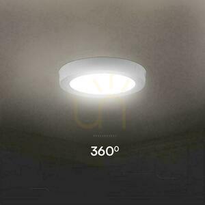 Panel LED natynkowy V-TAC VT-60012RD-S, 12 W 1200 lm 4000 K, okrągły Ø167 mm, biały, 5 lat gwarancji small 4