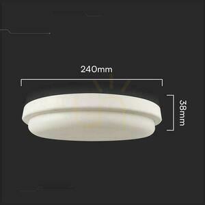 Plafon V-TAC 24W LED Okrągły 240x38mm IP54 VT-80024 6500K 2500lm small 3