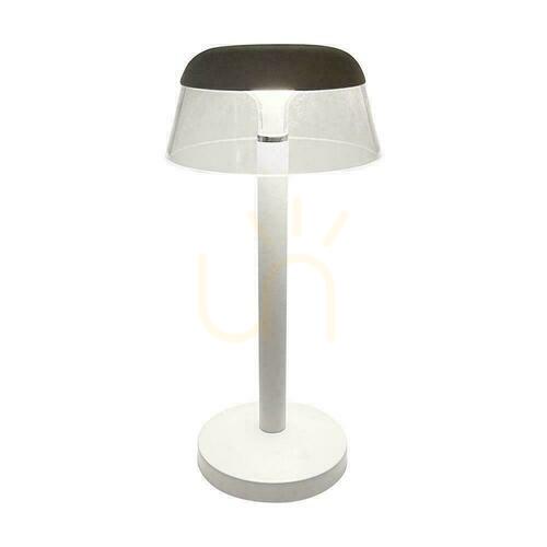 Sprawdź Lampka Biurkowa Nocna V-TAC 3W LED 28cm Ładowanie USB Ściemnianie Biała VT-75002 3000K-6000K 110lm
