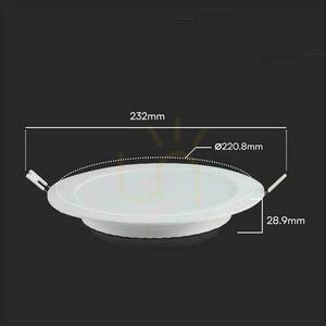 Panel Wpuszczany V-TAC 18W LED SAMSUNG CHIP Okrągły 220x28mm VT-61018RD-S 6500K 1980lm 5 Lat Gwarancji 3 Panel Wpuszczany V-TAC 18W LED SAMSUNG CHIP Okrągły 220x28mm VT-61018RD-S 6500K 1980lm 5 Lat Gwarancji small 3