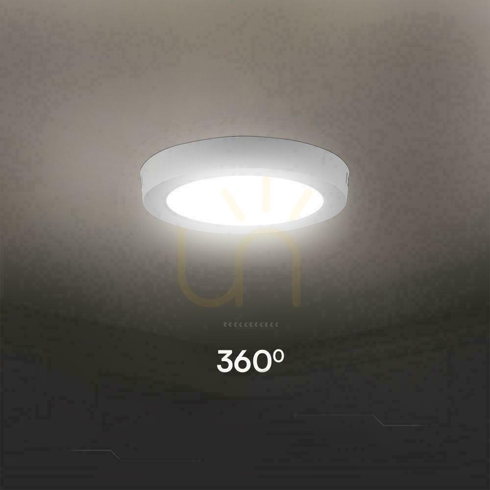 Pokaż Panel Natynkowy V-TAC 18W LED SAMSUNG CHIP Okrągły 215x30mm VT-60018RD-S 3000K 1850lm 5 Lat Gwarancji Panel Natynkowy V-TAC 18W LED SAMSUNG CHIP Okrągły 215x30mm VT-60018RD-S 3000K 1850lm 5 Lat Gwarancji