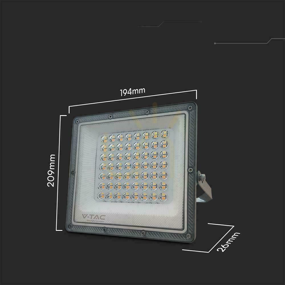 Zobacz Projektor LED V-TAC 50W CCT Zmiana Barwy, Wymienny Moduł LED VT-44050CCT 3000-4000K-6500K 5000lm Projektor LED V-TAC 50W CCT Zmiana Barwy, Wymienny Moduł LED VT-44050CCT 3000-4000K-6500K 5000lm