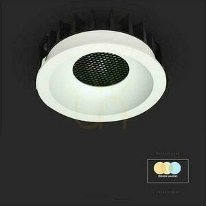 Oprawa V-TAC LED Downlight 24W BRIDGELUX CHIP CCT Biała Raster Antyolśnieniowy Plaster Miodu VT-17024 3000K-4000K-6400K 2540lm small 7