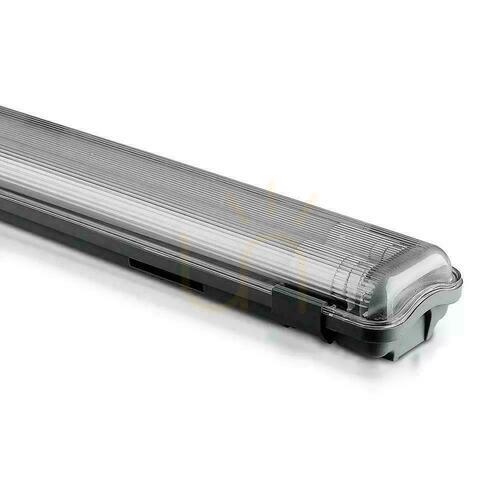 Sprawdź Oprawa Hermetyczna LED V-TAC PC/PC 2x120cm (2 x 18W) (Tuby LED w zestawie) VT-12023 4000K 3400lm