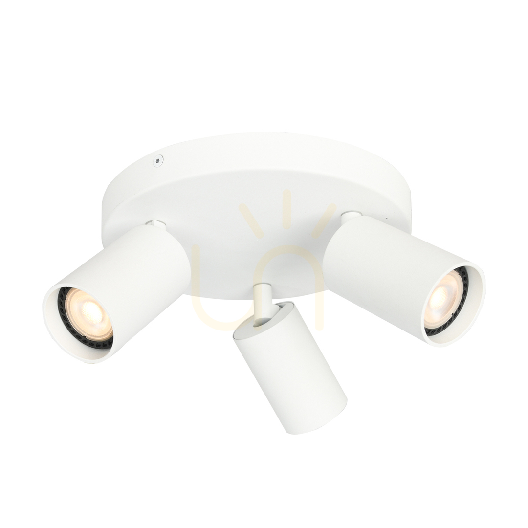 Zobacz Reflektorek Italux Nesto 3xGU10 biały 22 cm SPL-23436-3R-WH Reflektorek Italux Nesto 3xGU10 biały 22 cm SPL-23436-3R-WH