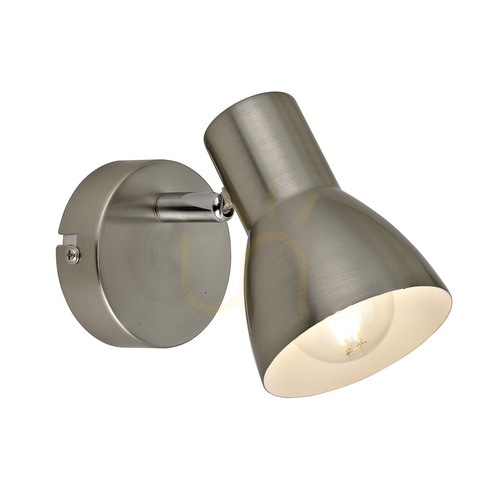 Sprawdź Reflektorek Italux Riado Srebrny E14 SPL-3422-1-SN