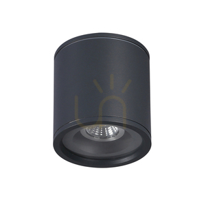 Plafon Zewnętrzny Italux Tormi Czarny GU10 IP54 OPN-39039-BK small 1