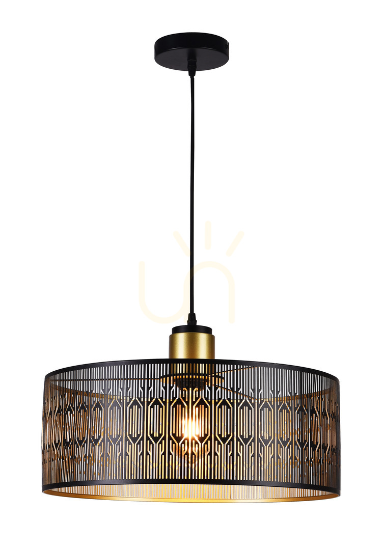 Sprawdź LASER Lampa wisząca, przewód tekstylny czarny Aviano LASER Lampa wisząca, przewód tekstylny czarny Aviano