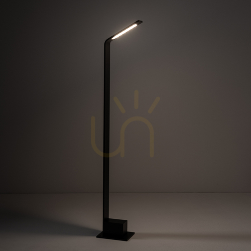Sprawdź Czarny słupek ogrodowy LED Nowodvorski SLIM LED 11540 7 W 450 lm 3000 K IP54 80 cm