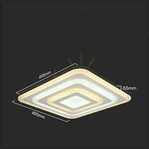 Oprawa Sufitowa V-TAC 77W LED Ściemnialna Biała Pilot SMART VT-7719 3000K-4000K-6000K 6700lm small 1